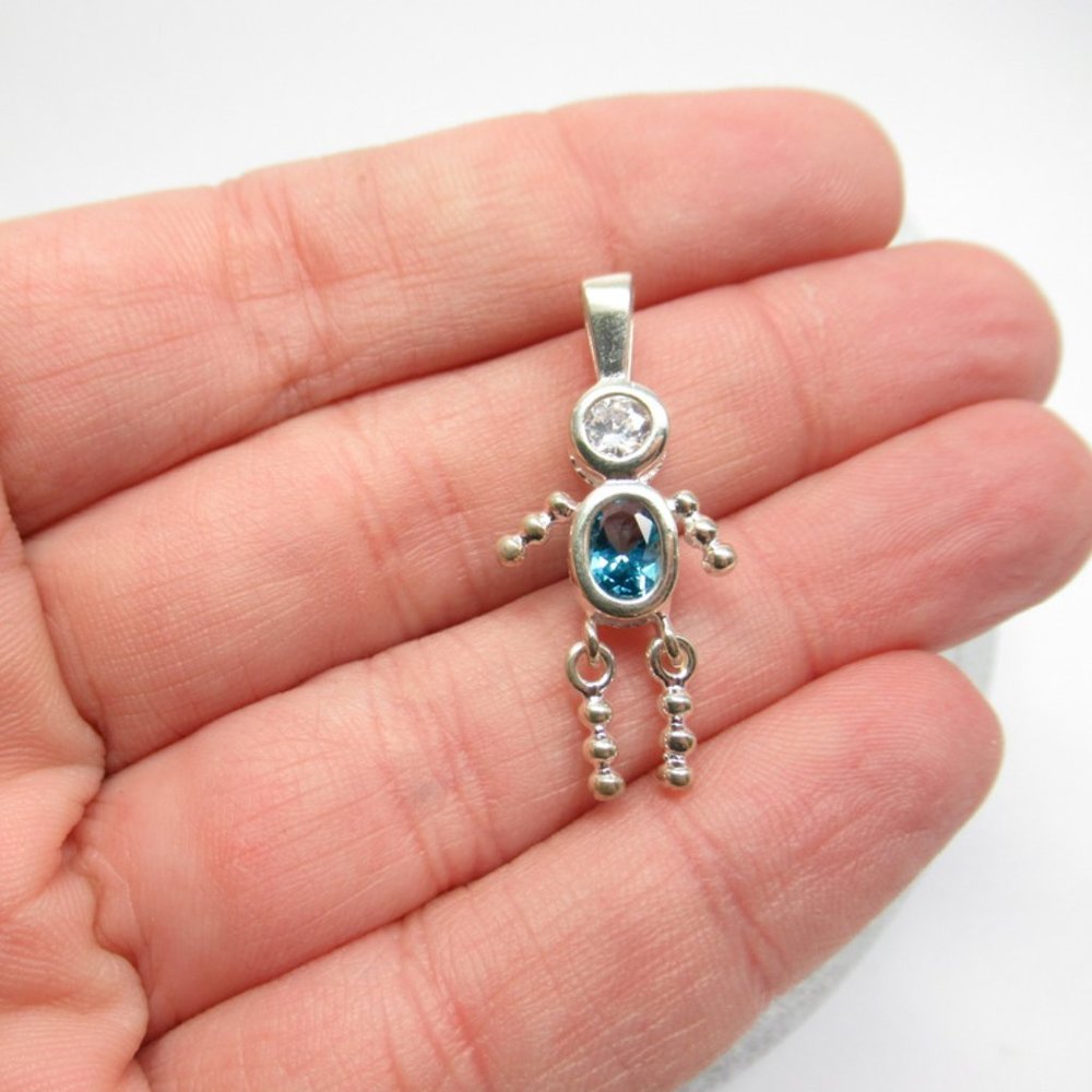 December boy Birthstone babies charm